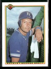 1990 Bowman #382 George Brett Kansas City Royals