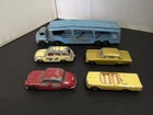 MATCHBOX LESNEY LOT OF FIVE MODELS INC BEDFORD CAR TRANSPORTER--Y337