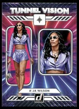 2025 Panini Donruss WNBA A'JA WILSON #13 TUNNEL VISION INSERT