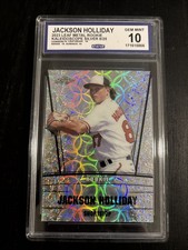 2023 Leaf Jackson Holliday Rookie Kaleidoscope Silver /25