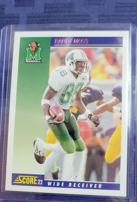 2022 Panini Chronicles Draft Picks - Score Retro Randy Moss #21 Pink