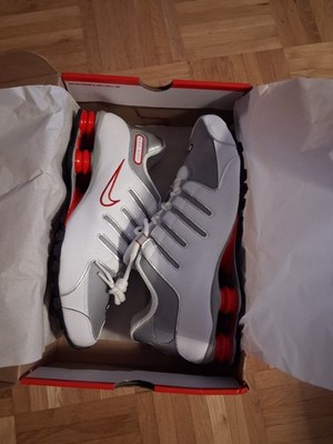 Nike Shox NZ weiß-rot NEU