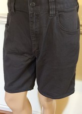 Men Carhartt 5 pocket Short 36 W X9 I - 106280 029 Gray Relaxed Elastic Back