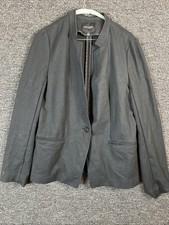 Banana Republic International Exclusive Blazer Womens Size 10 Black Spandex