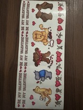 10 New Rare Vintage Tumblebeasts Valentines Day Sticker Sheets