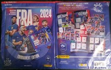 SELTENES PANINI FUSSBALL EURO FRA 2024 TURNIER EDITION NEU START PACK ALBUM +4 PACKUNGEN