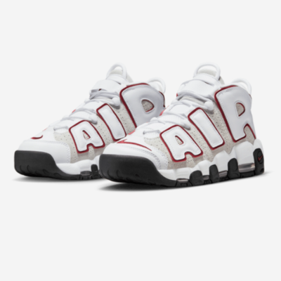Nike Air More Uptempo '96 White-Red New Sneakers Size 10 US Nike Air More Uptempo '96 White-Red New Sneakers Size 10 US