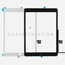 iPad 7 7th iPad 8 8th Gen 10.2" Digitizer Touch Screen Lens Glass  Home Button
