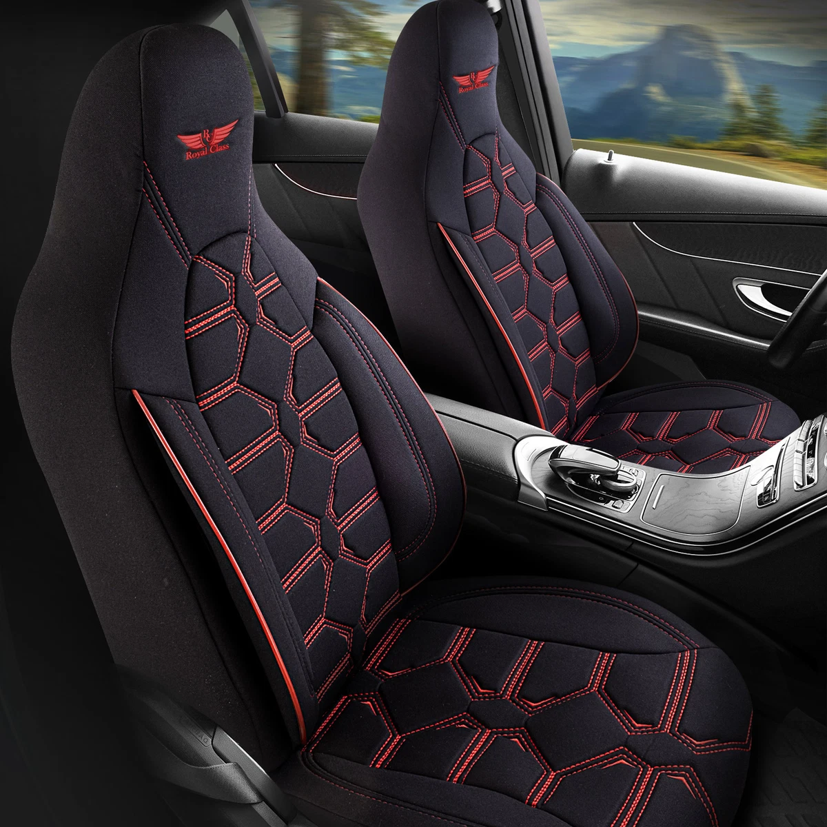 Ceinture rouge 2025 voiture mercedes