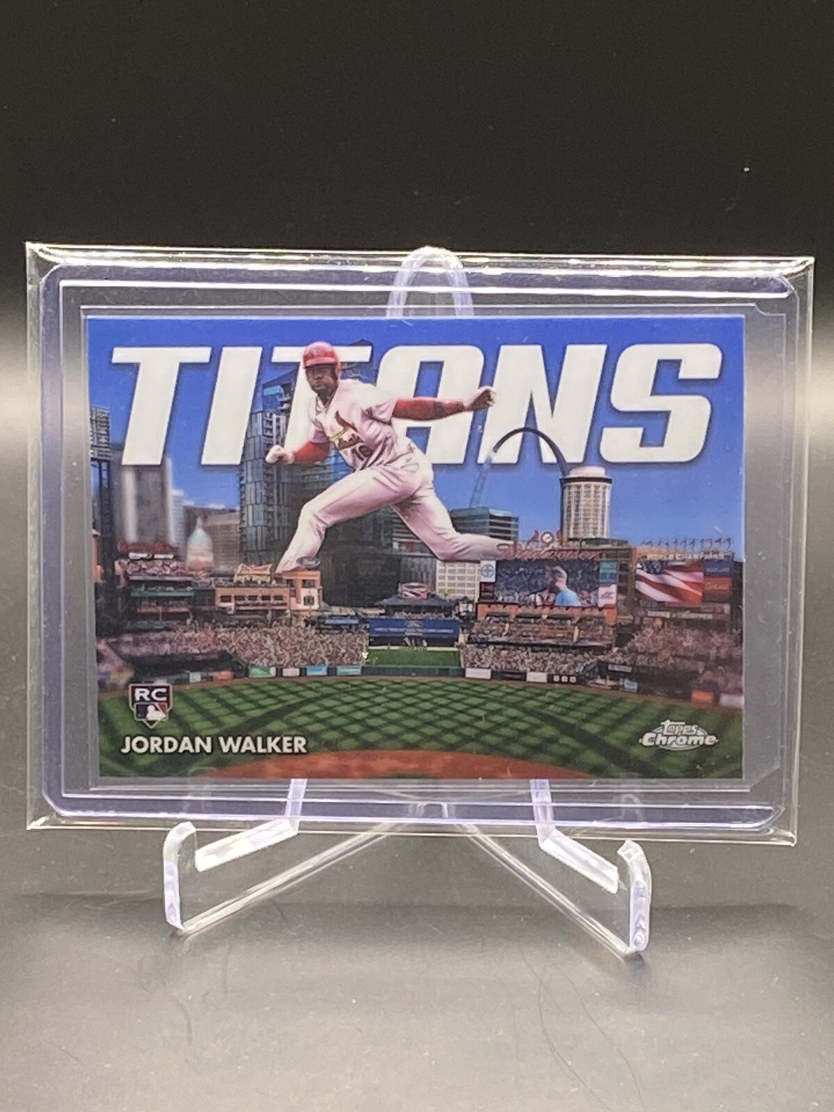 2023 Topps Chrome Update #CT-15 Jordan Walker Titans RC