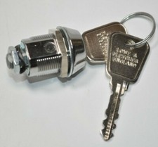 NEW Lowe  Fletcher Cam Lock Housing w/ 2 Keys 16/19mm Body 20mm Housing Length