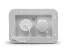 B&B Molders Fresh Water Inlet For RV Fresh Water System; Gravity Hatch w/o Door