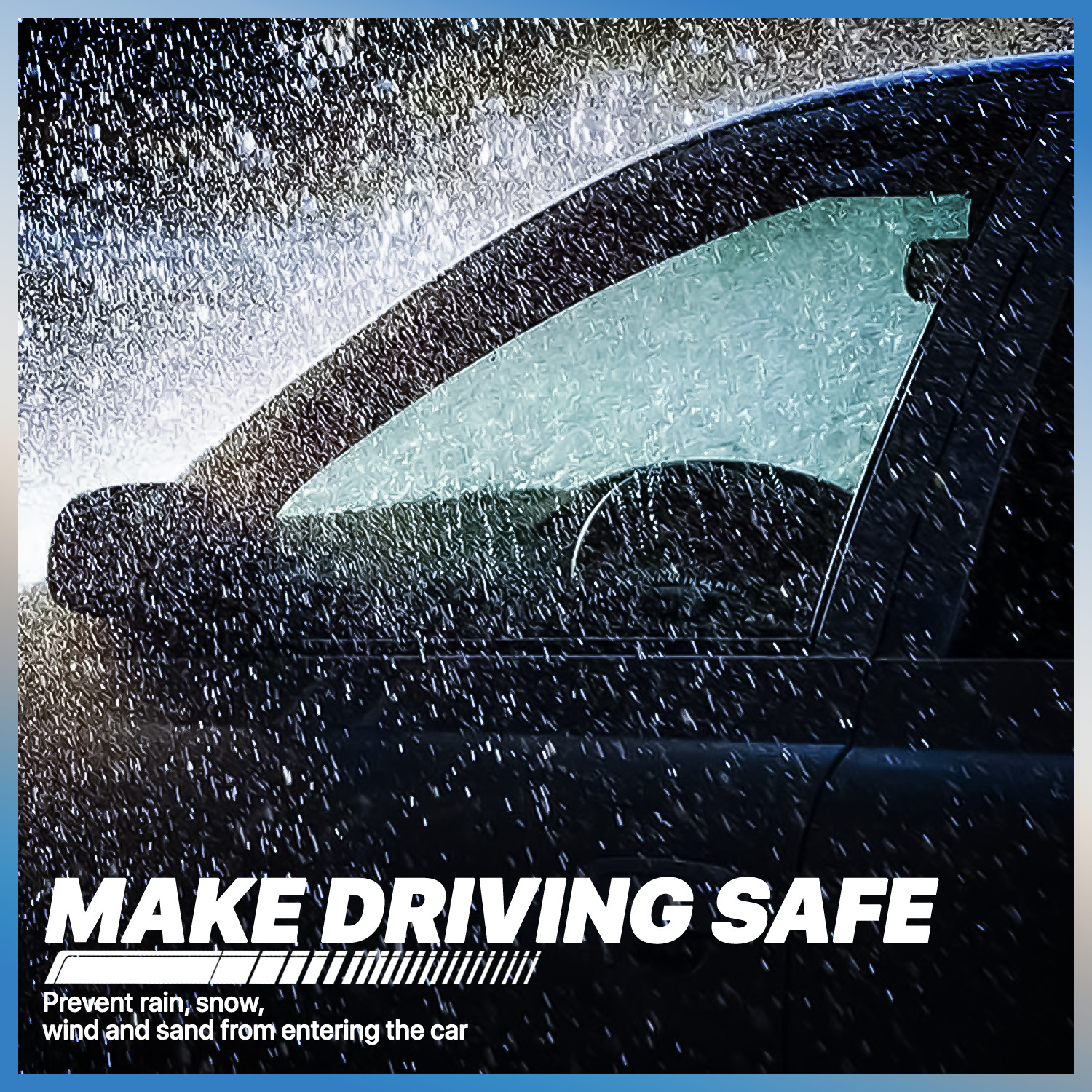 Window Visor Shade Vent Rain Wind Deflector Guard for 96-02 Toyota 4Runner Sport