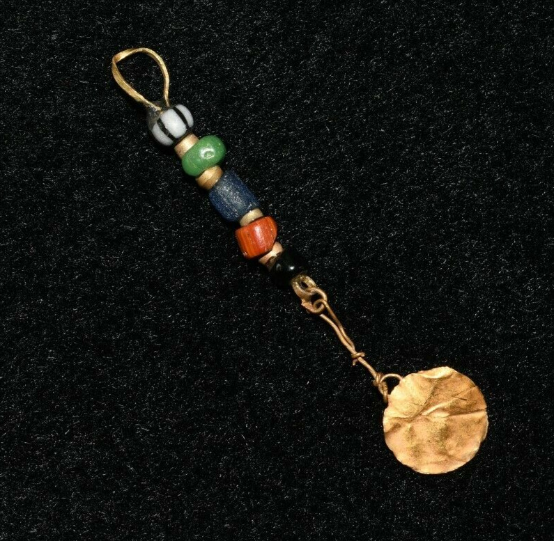 Ancient Early Roman High Carat Gold Pendant Circa early 1st century AD