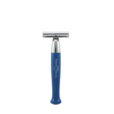 Edwin Jagger Blue Classic DE Safety Razor (Closed Comb)