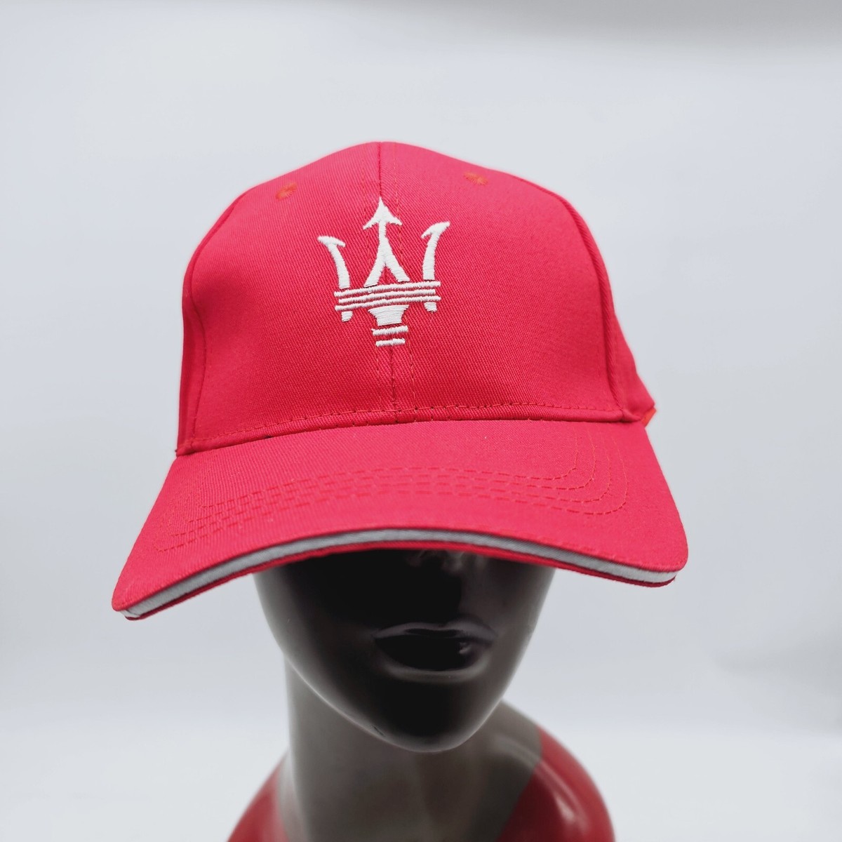 New! Maserati Hat Travel Cap Red Car Racing Motor Hat for Men and
