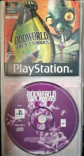 Playstation 1 PS1 Spielepaket mit Anleitungen TOP ODDWORLD - Bild 7 von 7