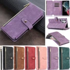 Flip Zipper Wallet Leather Phone Case For Samsung S23 S22 S21 A33 A23 A13 A53 5G