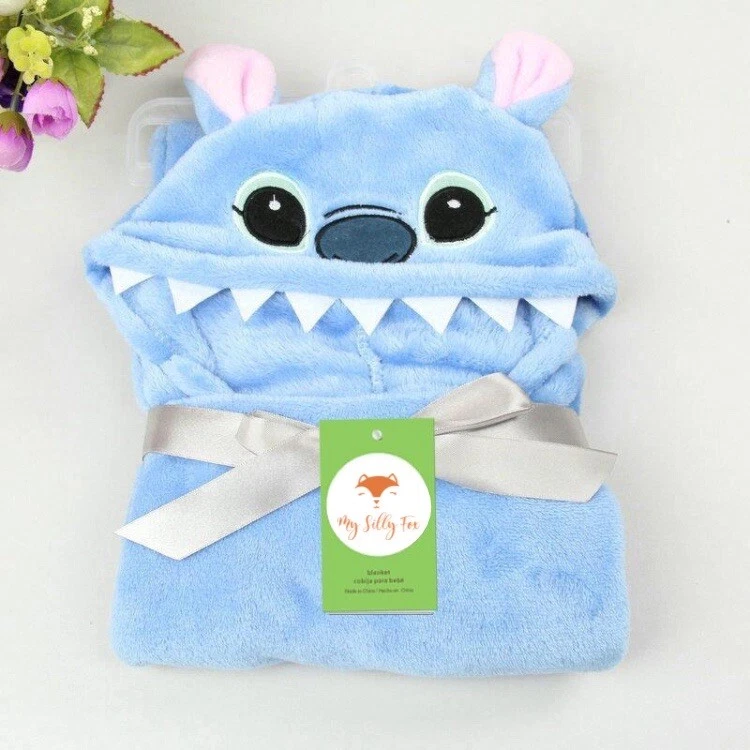 Lilo & Stitch Poncho Towel  "Stitch" Blue NEW - image 2 of 3