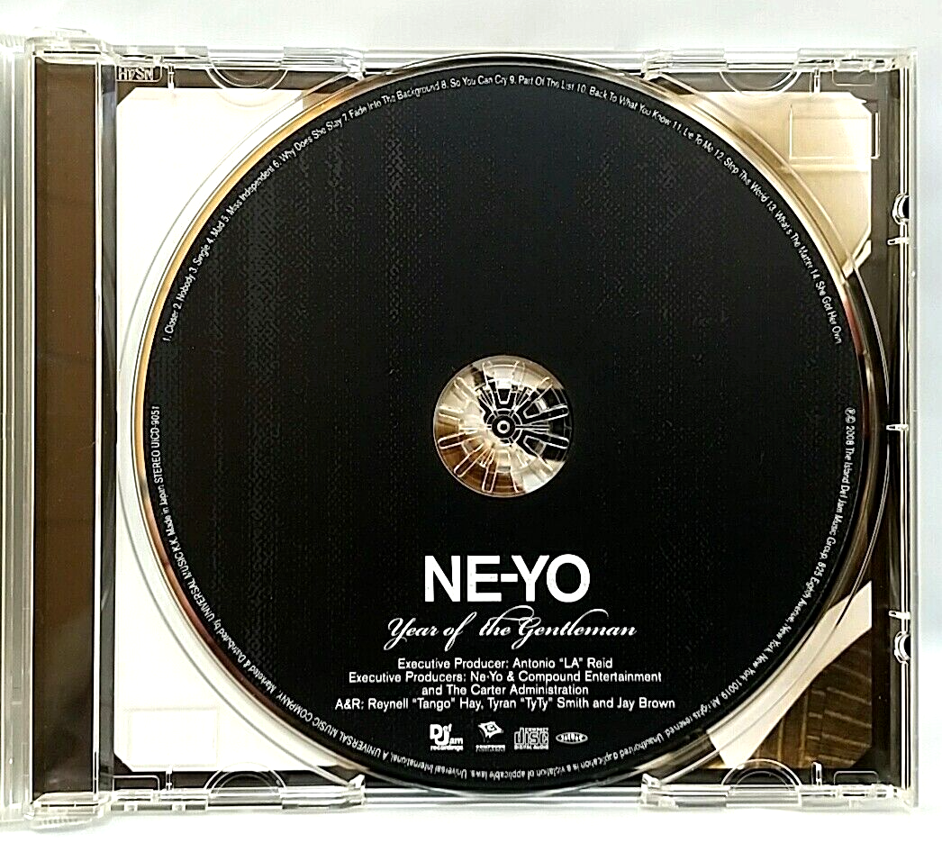 CD) Ne-Yo – Year Of The Gentleman, UICD-9051, 2 Bonus Track, Obi