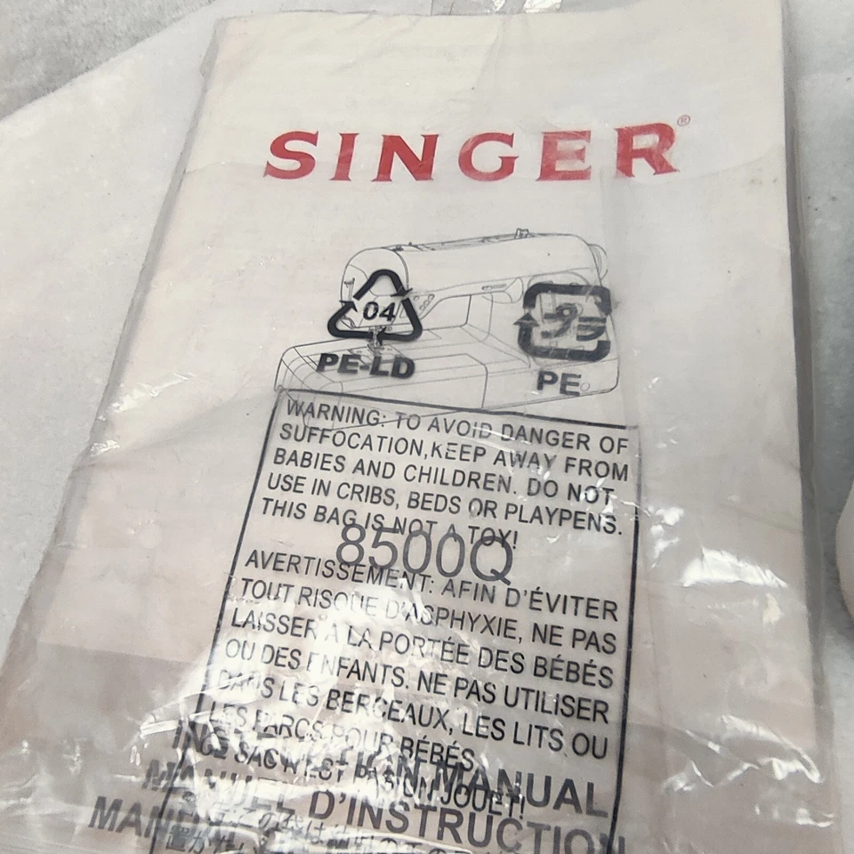 SOLO RECOGIDA LOCAL Seattle WA Singer máquina de coser 8500Q sin pedal como está se enciende Foto 3 de 4