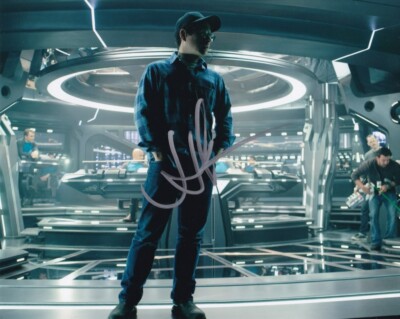 JJ ABRAMS signed Autogramm 20x25cm STAR TREK in Person autograph COA