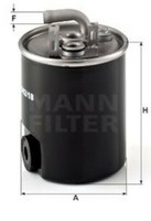 MANN-FILTER Kraftstofffilter FüR Mercedes Sprinter 901 902 903 904