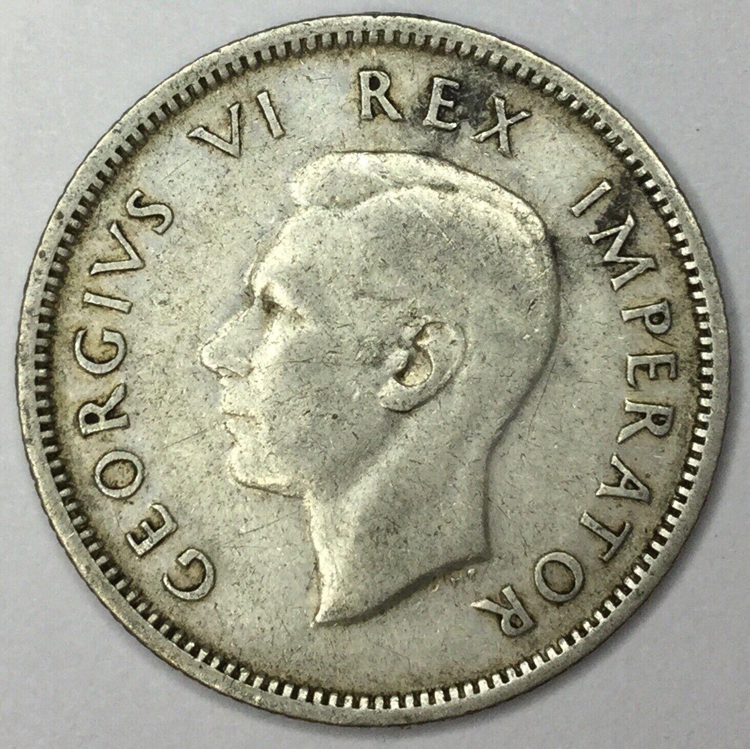 1943 South Africa Silver Shilling # SEAL famous limited product XF