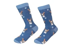 Fawn Chihuahua Dog Breed Socks Unisex Sock Daddy by E&S Pets