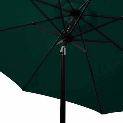 evergreen patio umbrella Bond Mfg. Evergreen - 9' Aluminum Market Umbrella #59613