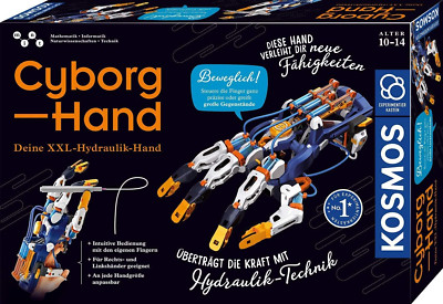 KOSMOS 620844 Cyborg-Hand hydraulisch gesteuerte Roboter-Hand ab 10 Jahren