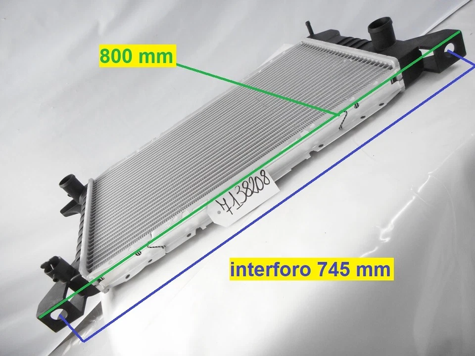 Radiator Water Cooling Engine Ford Transit 2,5 Diesel From 8/91-8/94 7138208 - Image 4 of 4