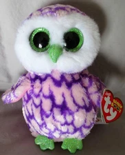 PIPPER the 6" Owl - Ty  Beanie Boos -  Claire's Exclusive - NEW with MINT TAGS