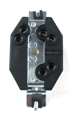 Leviton 2310 Unterputz-Steckdose – 20A, 125V, Industrietauglich, Schwarz – Robust & Sicher