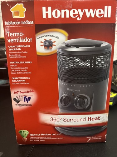 Honeywell HZ-0360 360 Degree Surround Fan Forced Heater Adjust. Thermostat EUC - Picture 11 of 13