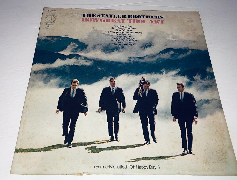 Statler Brothers How Great Thou Art Southern Gospel LP 22S22 eBay