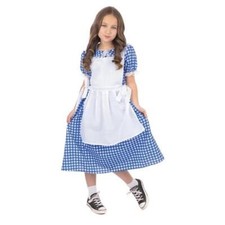 CHILDS CLASSIC DOROTHY COSTUME CAPE HAT COSTUME SET WORLD BOOK DAY FANCY DRESS