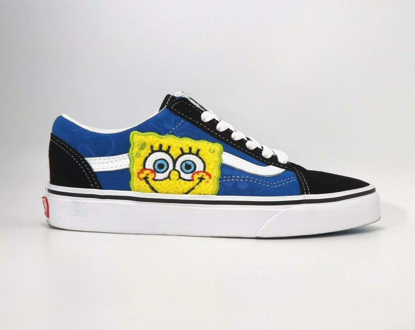 Vans x SpongeBob Old Skool Menu0026#039;s Shoes 13 Black Blue Shoes VN0A38G19XD  New | eBay