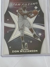 2021 Donruss Clearly Zion Williamson star gazing