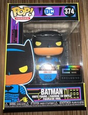 Pop Funko #374 DC Batman Black Light Toy Tokyo China 2022/Future City Exclusive