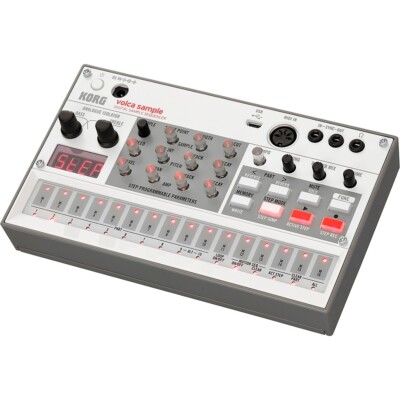 Korg Volca Sample 2 Digital Sample Sequencer White