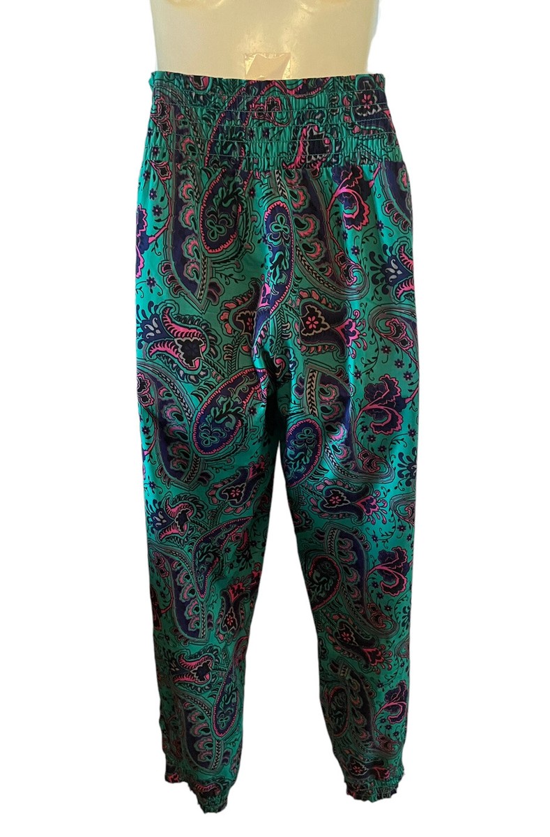 Aerie High Waist Drawstring Striped Cotton Jogger Pants Size SP