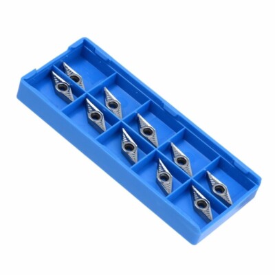 10PCS VCGT110308-AK N01 CNC Insert Carbide Cutting Blade for Aluminum VCGT222-AK