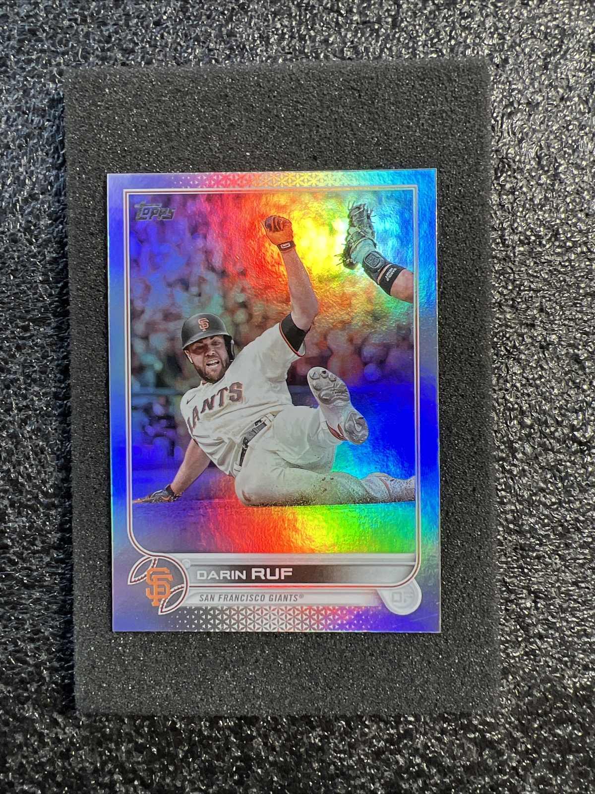 2022 Topps Update Series Rainbow Foil #US106 Darin Ruf San Francisco Giants