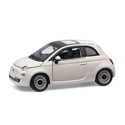 1:24 Scale Fiat 500 Model Car - White | 6002350542 | eBay