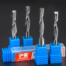 6mmSolid Carbide Two Flute Spiral Router Bit End Mill CNC Cutter for MDF Acrylic