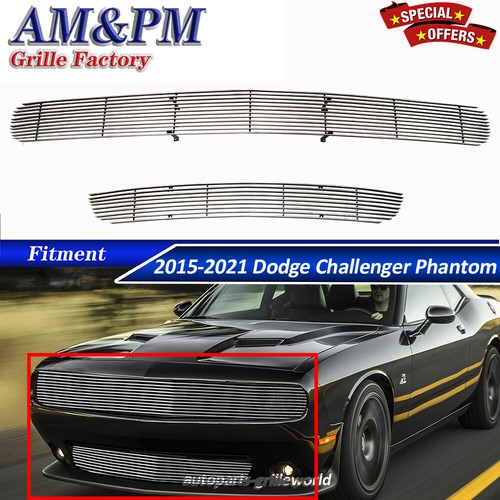 Fits 20152021 Dodge Challenger Phantom Billet Grille Grill Insert