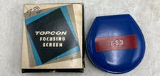 *Scratched* Topcon Focusing Screen No.3 For Re Super D & DM Cameras