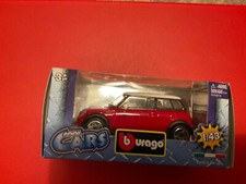 Mini Cooper BURAGO 1:43 Metallspielzeug aus Italien