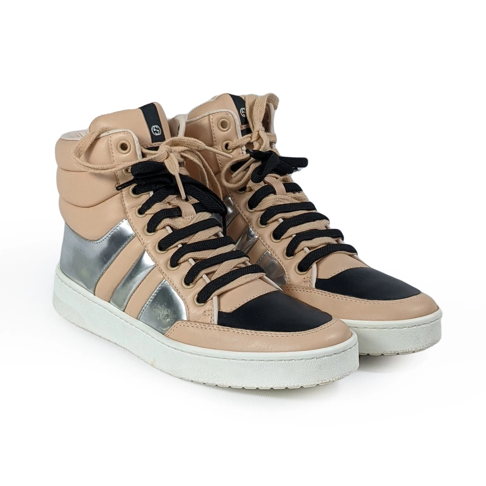 Baskets montantes multicolores GUCCI pour femme Taille 36,/US 7 (24,5 cm/9,6 po)